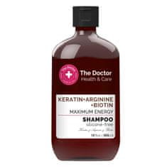 shumee Health & Care vlasový šampon posilující Keratin + Arginin + Biotin 355 ml