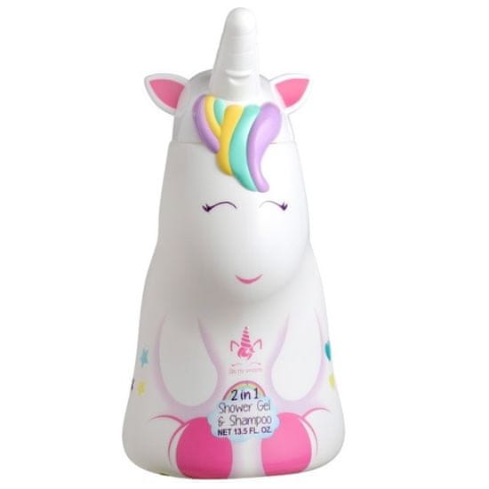 shumee Eau My Unicorn 2v1 Shower Gel & Shampoo sprchový gel a šampon pro děti 400 ml