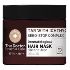 shumee Health & Care maska na mastné vlasy Dziegieć + Ichthyol + Sebo-Stop Complex 295 ml