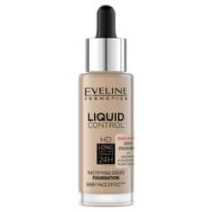 shumee Liquid Control HD Long Lasting Formula 24H make-up na obličej s kapátkem 035 Natural Beige 32ml