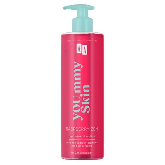 shumee YOU.mmy Raspberry Zen multi-hydratační olejový sprchový gel 400ml