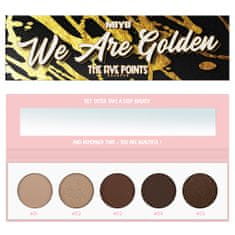 shumee Paletka očních stínů Five Points Palette We Are Golden Paletka očních stínů 6,5g