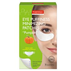 shumee Eye Puffiness Minimizing Patches gelové náplasti na oči Pumpkin 6 ks.