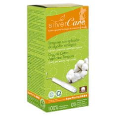 shumee Tampony Silver Care s aplikátorem z biobavlny Super Plus 14 ks