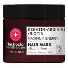 shumee Health & Care maska na vlasy posilující Keratin + Arginin + Biotin 295 ml