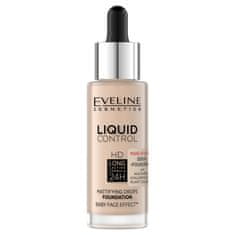 shumee Liquid Control HD Long Lasting Formula 24H make-up na obličej s kapátkem 002 Soft Porcelain 32 ml