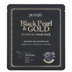 shumee Black Pearl & Gold Hydrogel Mask Pack hydratační a vyživující hydrogelová maska s černou perlou a zlatem 32g