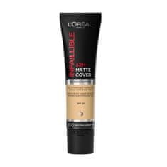 shumee Infallible 32H Matte Cover Foundation dlouhotrvající matující základ 200 neutrální podtón/zlato béžová 30 ml