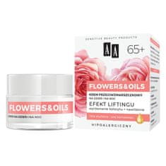 shumee Flowers&Oils 65+ Lifting Effect krém proti vráskám na den a noc 50 ml