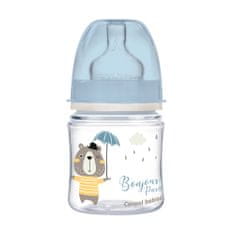 shumee EasyStart široká antikoliková láhev Bonjour Paris Blue 120ml