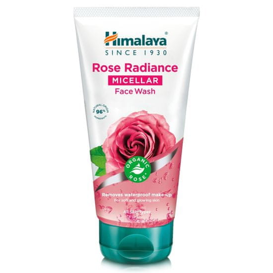 shumee Rozjasňující micelární mycí gel na obličej s bio růží 150 ml