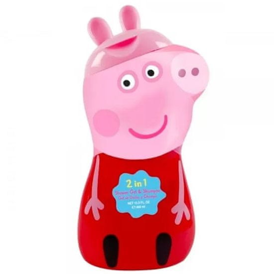 shumee Peppa Pig 2v1 Shower Gel & Shampoo sprchový gel a šampon pro děti 400ml