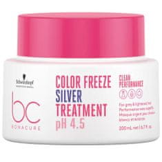 shumee BC Bonacure Color Freeze Silver Treatment intenzivně obnovující maska na barvené vlasy 200 ml