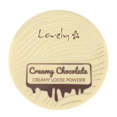 shumee Creamy Chocolate Loose Powder čokoládový matný bronzující pudr na obličej a tělo s extraktem z kakaových semínek 8g