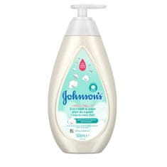 shumee Johnson's Cotton Touch koupel a tělové mléko 2v1 500ml