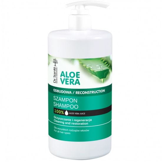 shumee Aloe Vera Shampoo obnovující šampon pro všechny typy vlasů 1000 ml