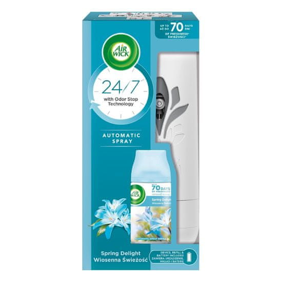 shumee Freshmatic automatický osvěžovač vzduchu a náplň Spring Freshness 250ml