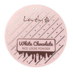 shumee White Chocolate Loose Powder fixační pleťový rýžový prášek pro všechny typy pleti 8g