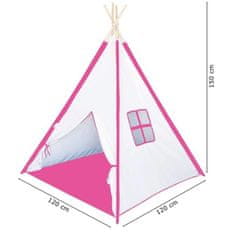 Nobo Kids  Dětský stanový domek Tipi Wigwam Okno 150 cm