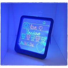 Nobo Kids  LED podsvícená průhledná deska - modrá