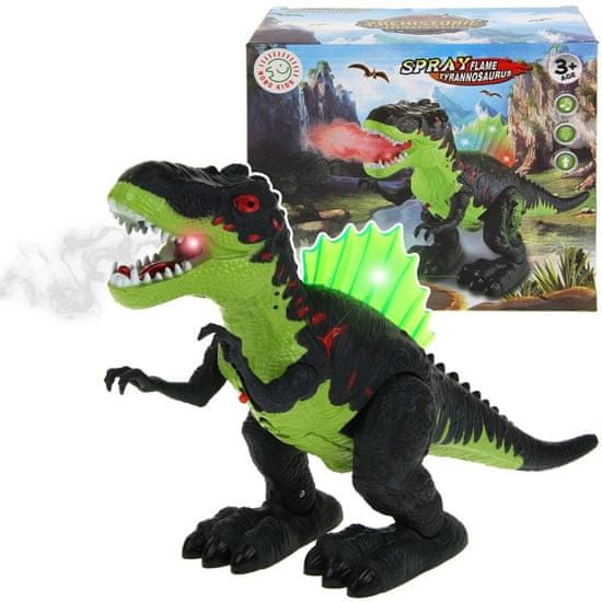 Nobo Kids  Interaktivní T-Rex Dinosaur Roaring Breathing - zelená