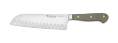 Wüsthof CLASSIC COLOUR Nůž Santoku s dutými výbrusy, Velvet Oyster, 17 cm