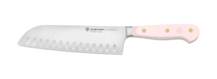 Wüsthof CLASSIC COLOUR Nůž Santoku s dutými výbrusy, Pink Himalayan Salt, 17 cm