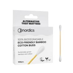 shumee Bamboo Cotton Buds Bílé bambusové tyčinky 100 ks.