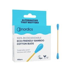 shumee Bamboo Cotton Buds Modré bambusové tyčinky 100 ks.