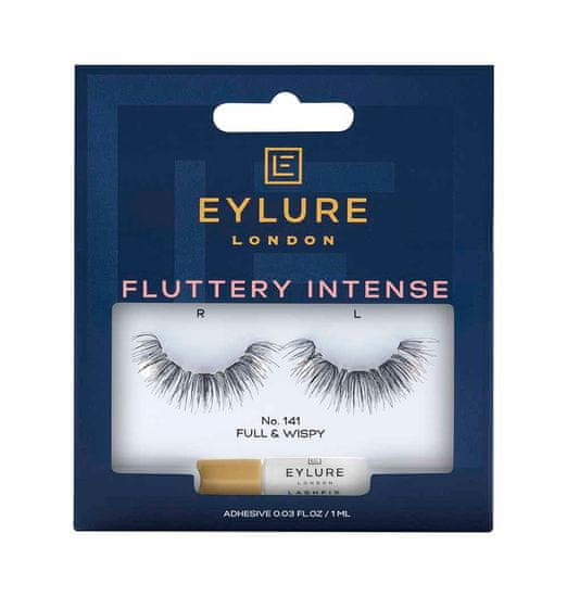 shumee Umělé řasy Fluttery Intense Lashes s efektem dvojitého objemu lepidla No. 141