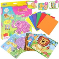 Nobo Kids  Creative Foam Mosaic Safari Scrapbook