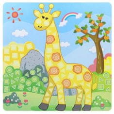 Nobo Kids  Creative Foam Mosaic Safari Scrapbook