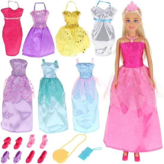 Nobo Kids  Anlily Doll Šatní skříň Šaty na ples