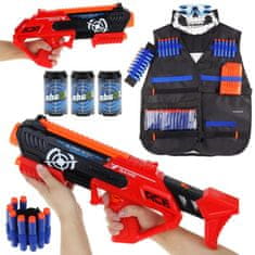 Nobo Kids  Set 2v1 Bullet Gun Nerf Vest