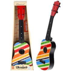 Nobo Kids  Ukulele kytarový nástroj pro děti - pruhovaný