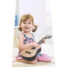 Nobo Kids  Ukulele kytarový nástroj pro děti - přírodní