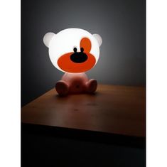 Nobo Kids  Dětská LED noční lampa s medvídkem - růžová