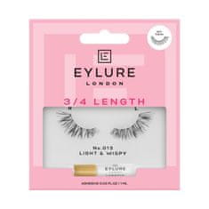 shumee 3/4 Length Lashes umělé řasy s lepidlem jedinečný zvýrazňující efekt No. 013