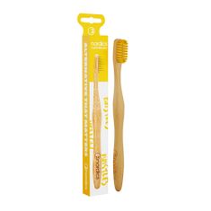 shumee Bamboo Toothbrush Bambusový zubní kartáček Yellow