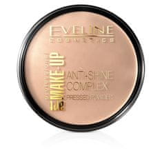 shumee Art Make-Up Anti-Shine Complex Pressed Powder matující minerální pudr s hedvábím 34 Medium Beige 14g