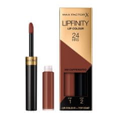 shumee Lipfinity Lip Color dvoufázová tekutá rtěnka s dlouhotrvajícím účinkem 200 Caffeinated