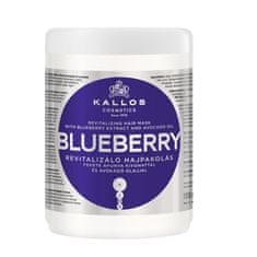 Kallos kjmn blueberry revitalizing hair mask revitalizační maska ??na vlasy s extraktem z borůvek 1000ml