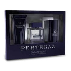 shumee Pertegaz Dynamique Pour Homme set parfémovaná voda ve spreji 100ml + sprchový gel 230ml + deodorant 150ml