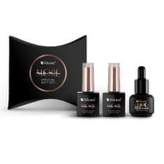 Silcare mani more special dárková sada hybridní lak na nehty 2x10g + suchý olej na kůžičku a nehty 15ml