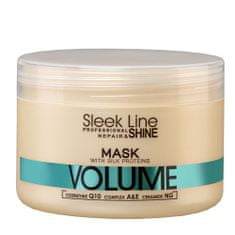 shumee Sleek Line Repair Volume Mask maska na vlasy s hedvábím zvětšující objem 250ml