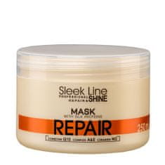 shumee Sleek Line Repair Mask maska s hedvábím pro poškozené vlasy 250 ml