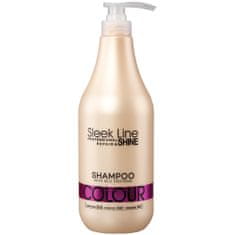 shumee Šampon Sleek Line Color Shampoo s hedvábím pro barvené vlasy 1000ml