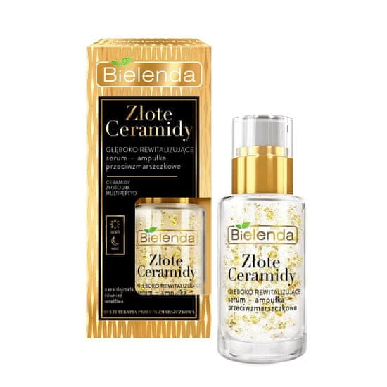 shumee Golden Ceramides hluboce revitalizační sérum proti vráskám-ampule na den a noc 15ml