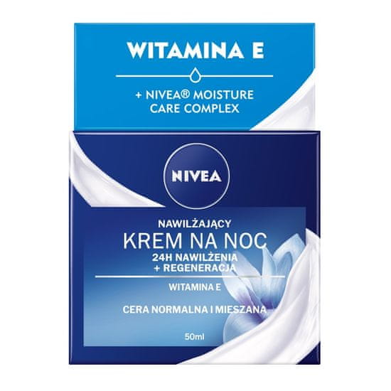 shumee 24H Moisturization + Regeneration hydratační noční krém pro normální a smíšenou pleť 50 ml