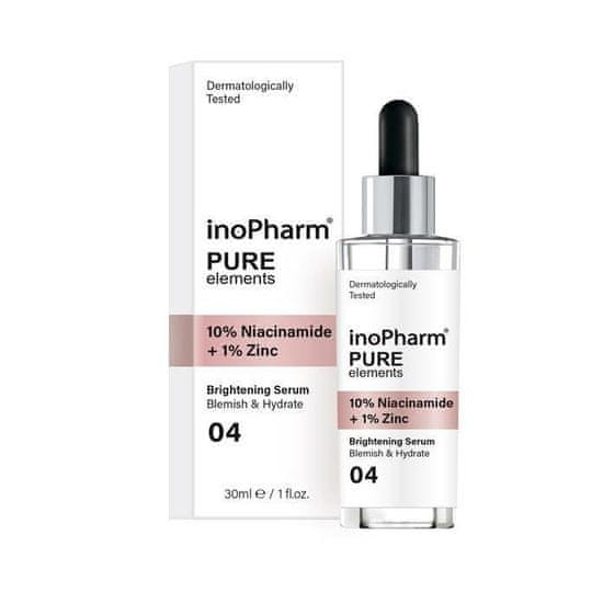 shumee Pure Elements 10 % niacinamid + 1 % zinek rozjasňující sérum na obličej s 10 % niacinamidu a 1 % zinku 30 ml